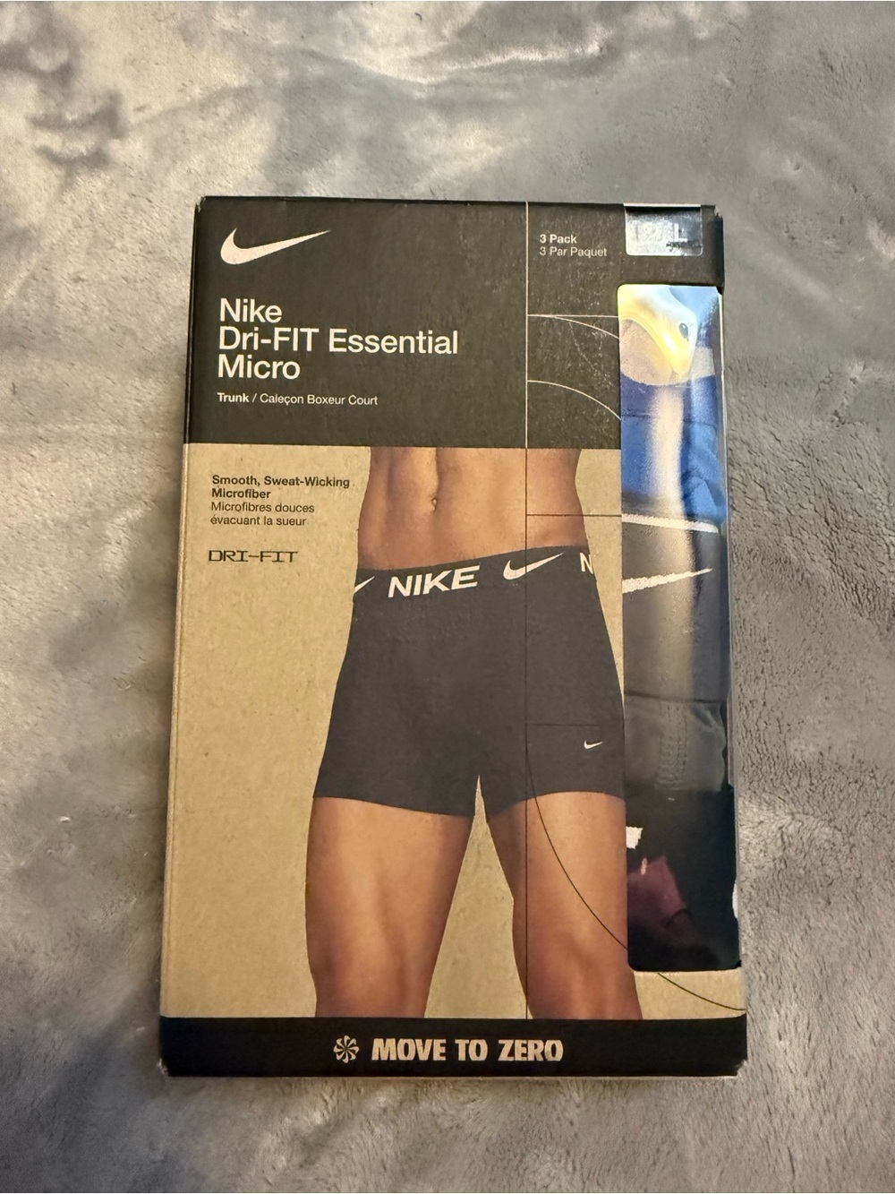 Nike Black Boxer Briefs Pack with White Logo Waistband